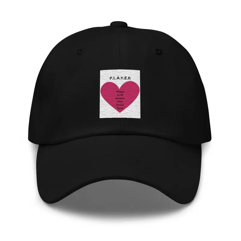 P.L.A.Y.E.R-Heart-Cap